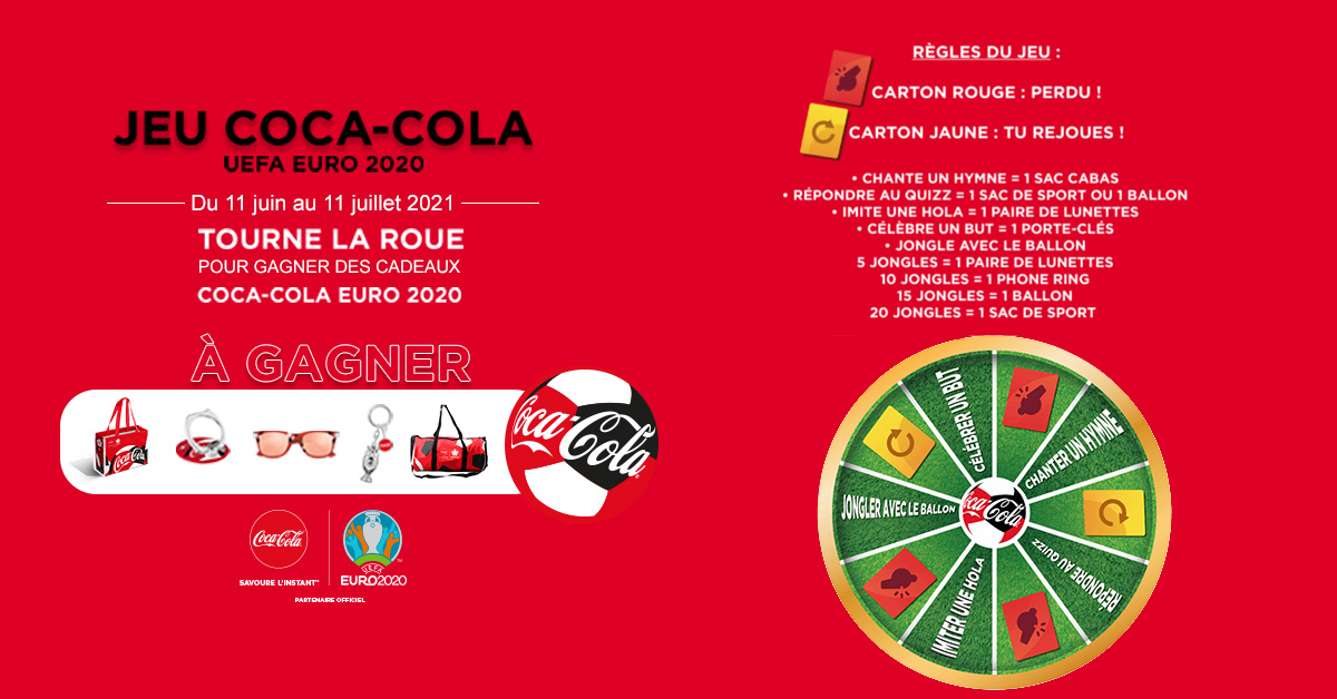 Coca-Cola fête l’Euro 2020